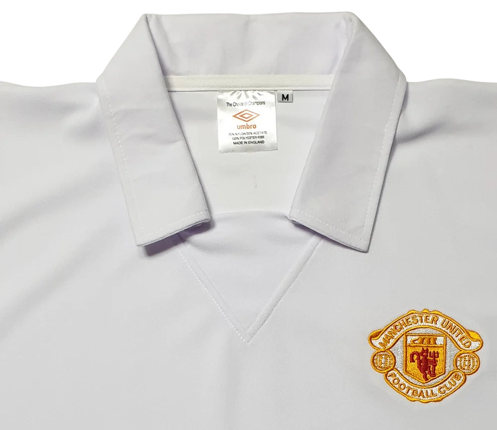 Manchester United 1972 White Away Shirt