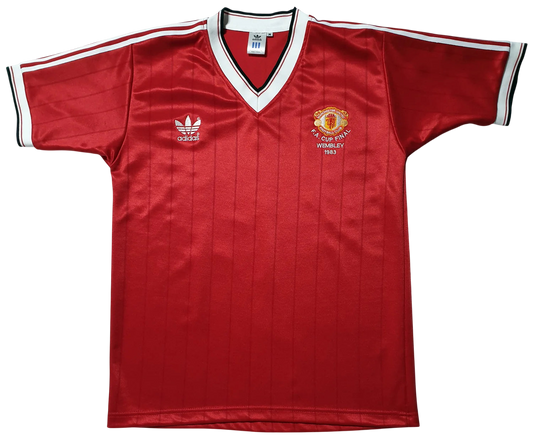 Manchester United 1983 FA Cup Final Home Shirt