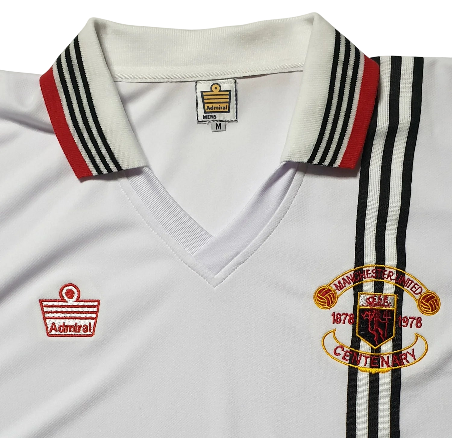 Manchester United 1978 Centenary White Away Shirt