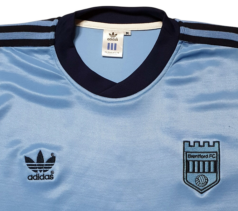 Brentford 1980 Blue Away Shirt