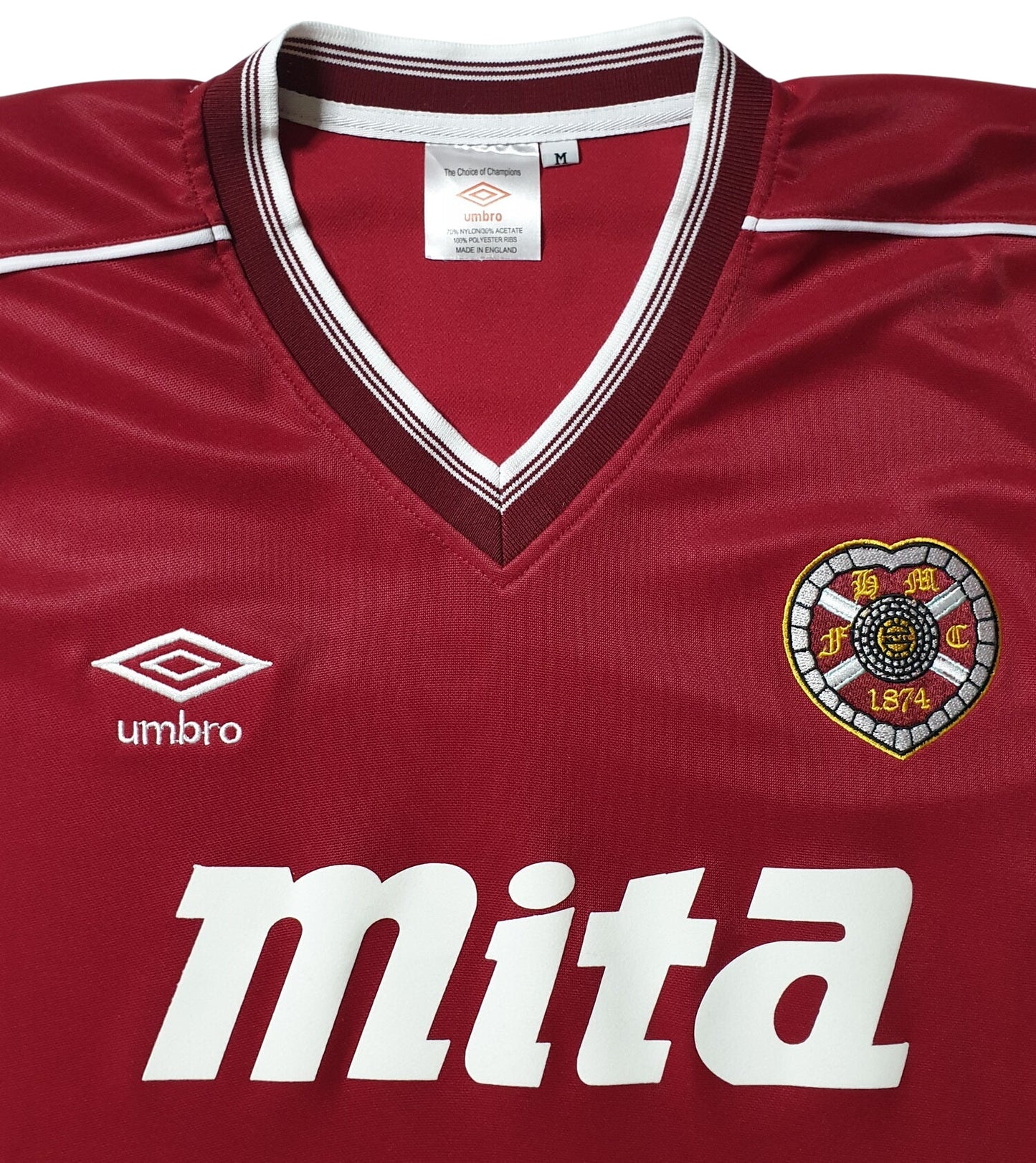 Heart Of Midlothian 1985 Home Shirt